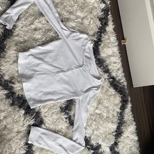 White long sleeve.